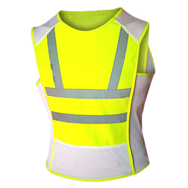 Evaporative Sports Cooling Vest Hydroquartz - High Visibility Design Yellow
